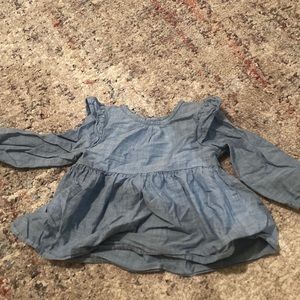 BABY GIRL BLUE JEAN DRESS